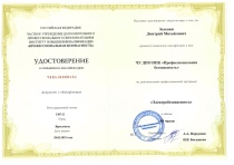 ДПО Электробезопасность (1387-Д)