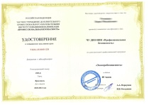 ДПО Электробезопасность (1385-Д)